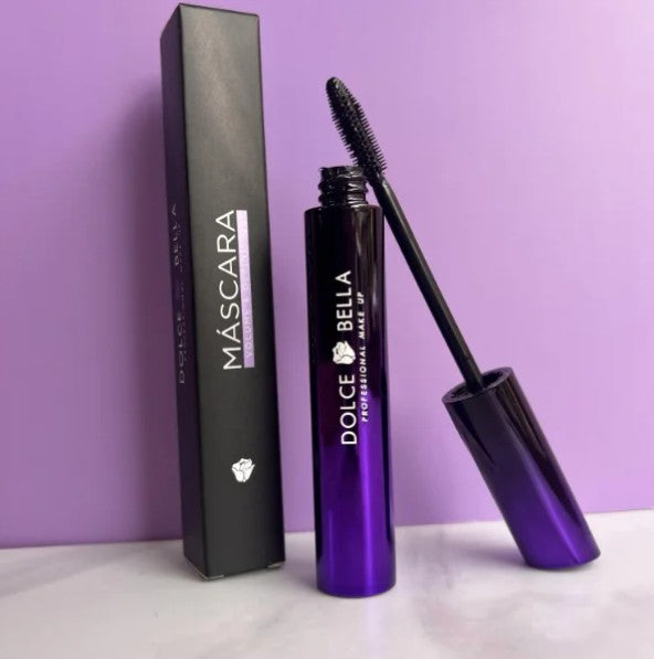 Mascara de pestañas cepillo silicona - dolce bella
