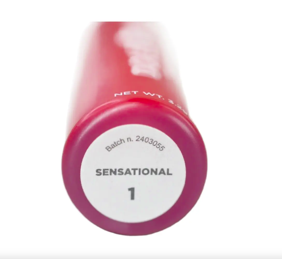 Labial liquido sensational (rojo) dolce bella