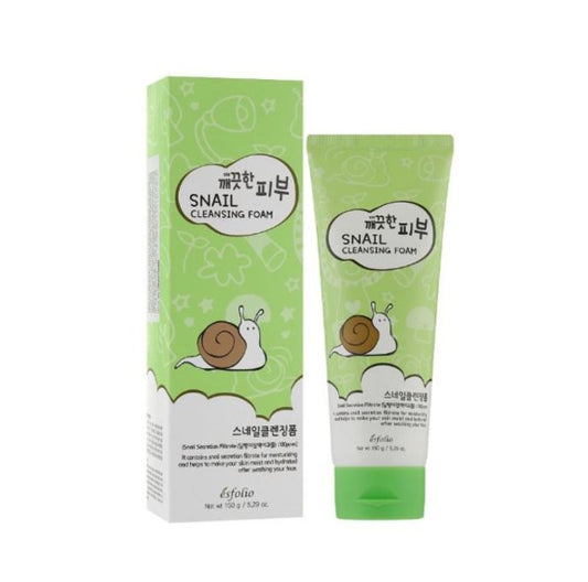 Espuma Limpiadora Facial Esfolio Baba de Caracol