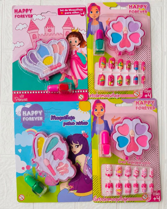 set de mini maquillaje de niña