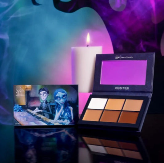 paleta de contorno el cadaver de la novia - beauty creations